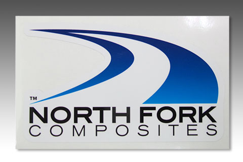 NFC ロゴステッカー – North Fork Composites